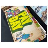 Lot of 4 Vintage Board Games: Dino-Opoly, War of the Networks, View-Master Klomp-It, and Pay Day