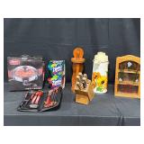 Mixed Kitchenware & Accessories Lot - Parini Pizza Cooker, Chicago Cutlery Knife Set (incomplete), Zojirushi Thermos, and More