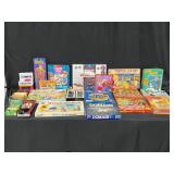 Lot of Vintage Games, Toys, and Puzzles