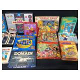 Lot of Vintage Games, Toys, and Puzzles