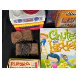 Lot of Vintage Games, Toys, and Puzzles