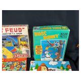 Lot of Vintage Games, Toys, and Puzzles