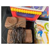 Lot of Vintage Games, Toys, and Puzzles