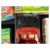 Lot of Vintage Games, Toys, and Puzzles