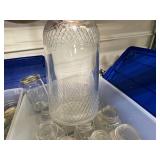 Lot of Various Sizes and Types of Glass Jars
