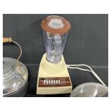 Vintage Aluminum Kitchenware and Blender