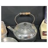 Vintage Aluminum Kitchenware and Blender