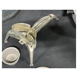 Vintage Aluminum Kitchenware and Blender