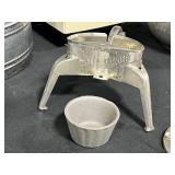 Vintage Aluminum Kitchenware and Blender