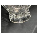 Lot of Vintage Pressed Glass and Uranium Glass Tableware