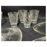 Lot of Decorative Glass Serving Pieces