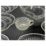 Lot of Decorative Glass Serving Pieces