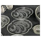 Lot of Decorative Glass Serving Pieces