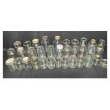 Assorted Clear Jars- Bell, Kerr, Atlas, and more unbranded