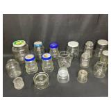 Assorted Glass Jars and Containers Lot