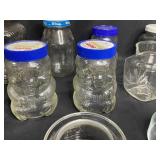 Assorted Glass Jars and Containers Lot