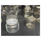 Assorted Glass Jars and Containers Lot