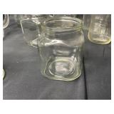 Assorted Glass Jars and Containers Lot