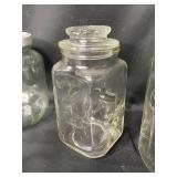 Assorted Glass Jars and Containers Lot
