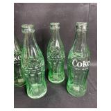 Collection of Vintage Coca-Cola and Pepsi-Cola Bottles
