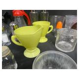 Assorted Vintage Kitchenware and Glassware Collection