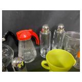 Assorted Vintage Kitchenware and Glassware Collection