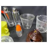 Assorted Vintage Kitchenware and Glassware Collection