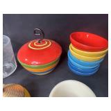 Assorted Vintage Kitchenware and Glassware Collection