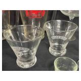 Assorted Lot of Vintage and Branded Glassware