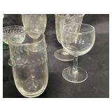 Assorted Lot of Vintage and Branded Glassware