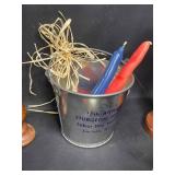 Assorted Candle Holders, Lantern, and LED Tealights Lot