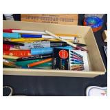 Assorted Craft Supplies and Stationery Lot