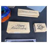 Assorted Craft Supplies and Stationery Lot