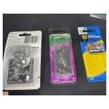 Assorted Wall Plates, Picture Hangers, and Furniture Care Kit