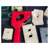 Assorted Wall Plates, Picture Hangers, and Furniture Care Kit