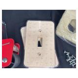 Assorted Wall Plates, Picture Hangers, and Furniture Care Kit