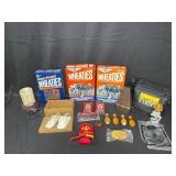 Vintage Collectibles Lot: Sears Footwear Baby Shoes, Collectable Wheaties Boxes, and More