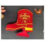 Vintage Collectibles Lot: Sears Footwear Baby Shoes, Collectable Wheaties Boxes, and More