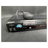 Sony DVP-S560D DVD/CD Player and Panasonic PV-V4020 VCR Bundle