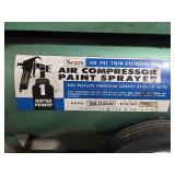 Sears Air Compressor Paint Sprayer 100 PSI, 1 HP