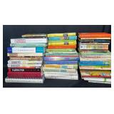 Large Lot of Assorted Books - Fiction, Non-Fiction, Cookbooks, Children