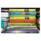 Large Lot of Assorted Books - Fiction, Non-Fiction, Cookbooks, Children