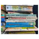 Large Lot of Assorted Books - Fiction, Non-Fiction, Cookbooks, Children