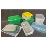 Assorted Storage Containers and Lids Lot