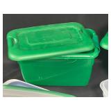 Assorted Storage Containers and Lids Lot