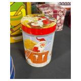 Collection of Various Decorative Tins