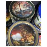 Collection of Various Decorative Tins