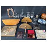 Mixed Lot of Vintage Home Decor Items and Accessories