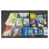 Assorted Lot of Light Bulbs and Electrical Accessories