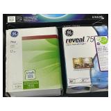 Assorted Lot of Light Bulbs and Electrical Accessories